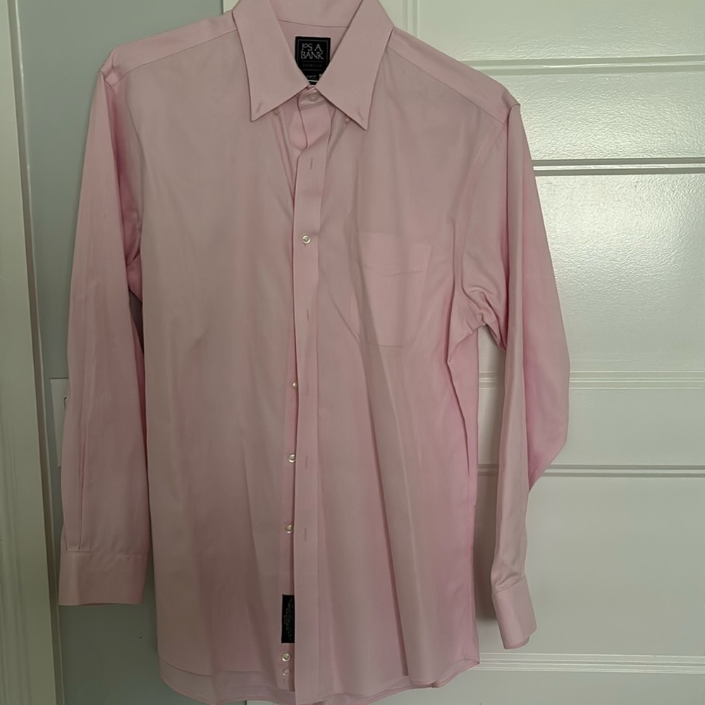 Jos. A. Bank Dress Shirt Slim Fit 16.5 x 33